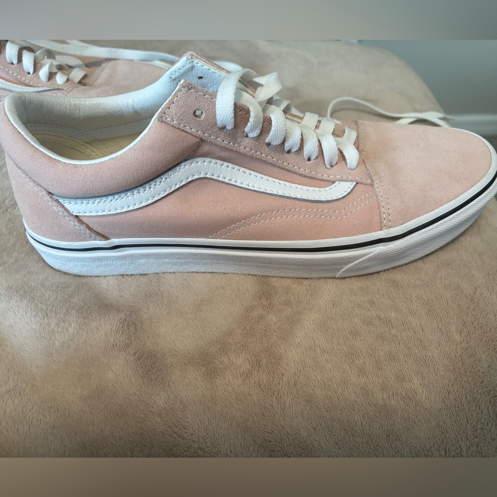 Pink and White Vans Sneakers -  NWOT